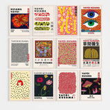 Yayoi Kusama Museum Abstract Art Poster Canvas Print
