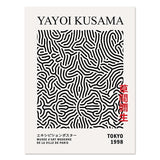 Yayoi Kusama Museum Abstract Art Poster Canvas Print