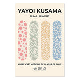 Yayoi Kusama Museum Abstract Art Poster Canvas Print